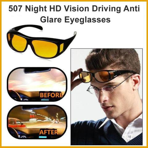 Night Driving glasses-Anti-Glare yellow lens